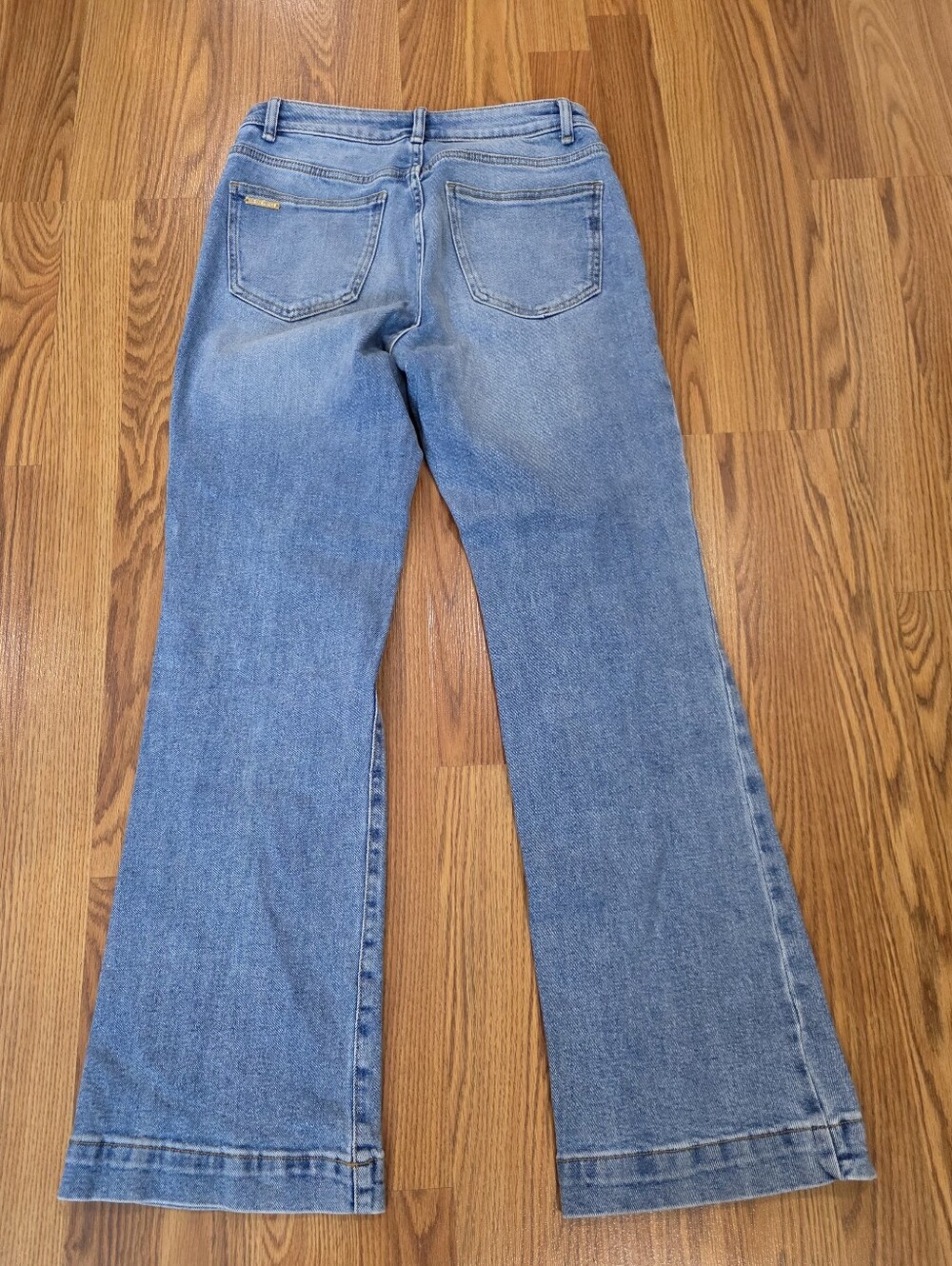 Michael Kors Jeans Women's 4 Light Wash Selma Bootcut Stretch Denim - Picture 10 of 13